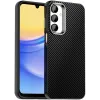 Coque arrière Phonesta IMD Carbon Fiber pour Samsung Galaxy A16 - Noir
