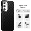 Coque arrière Phonesta IMD Carbon Fiber pour Samsung Galaxy S23 FE - Noir 2