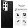 Coque arrière Phonesta IMD Carbon Fiber pour Samsung Galaxy S24 Ultra - Noir 2