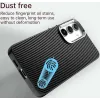 Coque arrière Phonesta IMD Carbon Fiber pour Samsung Galaxy S25 Plus/S24 Plus - Noir 4