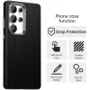 Coque arrière Phonesta IMD Carbon Fiber pour Samsung Galaxy S25 Ultra - Noir 2