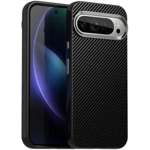 Coque arrière Phonesta IMD Carbon Fiber pour Google Pixel 9 Pro XL - Noir