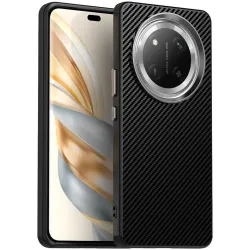 Coque arrière Phonesta IMD Carbon Fiber pour HONOR Magic7 Lite/X9c - Noir