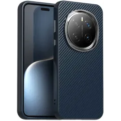 Coque arrière Phonesta IMD Carbon Fiber pour HONOR Magic7 Pro - Bleu foncé
