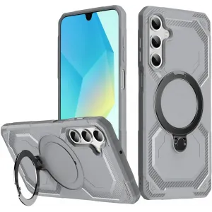 Coque arrière Phonesta IronLock anneau et MagSafe pour Samsung Galaxy A17/A16/A26 - Gris