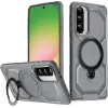 Coque arrière Phonesta IronLock anneau et MagSafe pour Samsung Galaxy A36/A56 - Gris