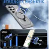 Coque arrière Phonesta IronLock anneau et MagSafe pour Samsung Galaxy S25 Ultra - Gris 2