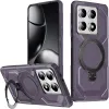 Coque arrière Phonesta IronLock anneau et MagSafe pour Xiaomi 14T Pro - Violet