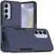 Coque arrière Phonesta ImpactShield pour Samsung Galaxy S25 Plus/S24 Plus - Bleu foncé