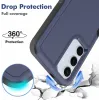 Coque arrière Phonesta ImpactShield pour Samsung Galaxy S25 Plus/S24 Plus - Bleu foncé 2