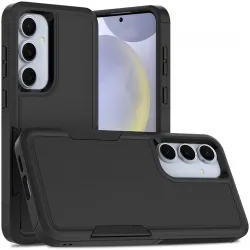 Coque arrière Phonesta ImpactShield pour Samsung Galaxy S25 Plus/S24 Plus - Noir