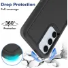 Coque arrière Phonesta ImpactShield pour Samsung Galaxy S25 Plus/S24 Plus - Noir 2