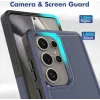 Coque arrière Phonesta ImpactShield pour Samsung Galaxy S25 Ultra - Bleu foncé 2