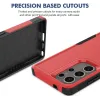 Coque arrière Phonesta ImpactShield pour Samsung Galaxy S25 Ultra - Rouge 4