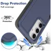 Coque arrière Phonesta ImpactShield pour Samsung Galaxy S25/S24 - Bleu foncé 2