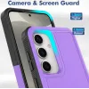 Coque arrière Phonesta ImpactShield pour Samsung Galaxy S25/S24 - Violet 1