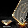 Coque arrière Phonesta Luxury Carbon Fiber avec MagSafe pour Apple iPhone 17e/16e - Marron 9