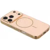 Coque arrière Phonesta Luxury Carbon Fiber avec MagSafe pour Apple iPhone 17 Pro - Rose 3