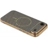 Coque arrière Phonesta Luxury Carbon Fiber avec MagSafe pour Apple iPhone Air - Marron 4