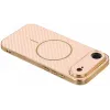 Coque arrière Phonesta Luxury Carbon Fiber avec MagSafe pour Apple iPhone Air - Rose 4
