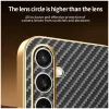 Coque arrière Phonesta Luxury Carbon Fiber avec MagSafe pour Samsung Galaxy S25 FE - Noir 7