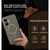 Coque arrière Phonesta Luxury Carbon Fiber avec MagSafe pour Xiaomi Poco F7 - Marron 2