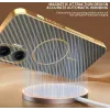 Coque arrière Phonesta Luxury Carbon Fiber avec MagSafe pour Xiaomi Poco F7 - Marron 6