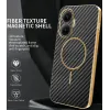 Coque arrière Phonesta Luxury Carbon Fiber avec MagSafe pour Xiaomi Poco F7 - Noir 1