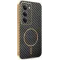 Coque arrière Phonesta Luxury Carbon Fiber avec MagSafe pour Xiaomi Redmi 15 - Noir