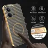 Coque arrière Phonesta Luxury Carbon Fiber avec MagSafe pour Xiaomi Redmi 15C / Xiaomi Poco C85 - Marron 6