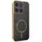 Coque arrière Phonesta Luxury Carbon Fiber avec MagSafe pour Motorola Edge 60 Pro - Noir