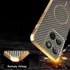 Coque arrière Phonesta Luxury Carbon Fiber avec MagSafe pour Motorola Edge 60 / Edge 60 Fusion - Marron 7