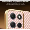 Coque arrière Phonesta Luxury Carbon Fiber avec MagSafe pour Motorola Moto G86 - Rose 4