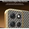 Coque arrière Phonesta Luxury Carbon Fiber avec MagSafe pour Motorola Moto G86 Power - Marron 4