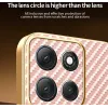Coque arrière Phonesta Luxury Carbon Fiber avec MagSafe pour Motorola Moto G86 Power - Rose 4