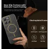 Coque arrière Phonesta Luxury Carbon Fiber avec MagSafe pour Motorola Moto G86 Power - Noir 2