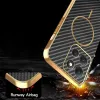 Coque arrière Phonesta Luxury Carbon Fiber avec MagSafe pour Motorola Moto G86 Power - Noir 7
