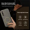 Coque arrière Phonesta Luxury Carbon Fiber avec MagSafe pour OnePlus Nord 5 - Marron 3
