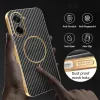 Coque arrière Phonesta Luxury Carbon Fiber avec MagSafe pour OnePlus Nord CE5 - Noir 6