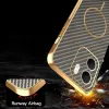 Coque arrière Phonesta Luxury Carbon Fiber avec MagSafe pour Oppo A5x - Marron 7