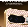 Coque arrière Phonesta Luxury Carbon Fiber avec MagSafe pour Google Pixel 10 Pro - Rose 5