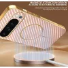 Coque arrière Phonesta Luxury Carbon Fiber avec MagSafe pour Google Pixel 10 Pro - Rose 6