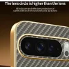 Coque arrière Phonesta Luxury Carbon Fiber avec MagSafe pour Google Pixel 10 Pro XL - Marron 5