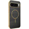 Coque arrière Phonesta Luxury Carbon Fiber avec MagSafe pour Google Pixel 10 Pro XL - Noir 0
