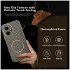 Coque arrière Phonesta Luxury Carbon Fiber avec MagSafe pour HONOR 400 - Marron 2