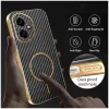 Coque arrière Phonesta Luxury Carbon Fiber avec MagSafe pour HONOR 400 - Noir 5