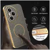 Coque arrière Phonesta Luxury Carbon Fiber avec MagSafe pour HONOR 400 Pro - Marron 5
