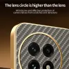 Coque arrière Phonesta Luxury Carbon Fiber avec MagSafe pour OnePlus 13 - Marron 5