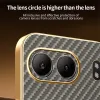 Coque arrière Phonesta Luxury Carbon Fiber avec MagSafe pour OnePlus Nord 4 - Marron 5