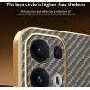 Coque arrière Phonesta Luxury Carbon Fiber avec MagSafe pour Oppo Reno13 Pro - Marron 4